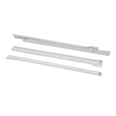 soft closing telescopic drawer slide channel European style powder coated drawer slide