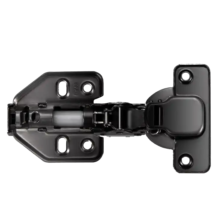 35mm black furniture hinges premium Black Hydraulic hinge cold-rolled steel Slow Motion cabinet concealed door hinge wholesale