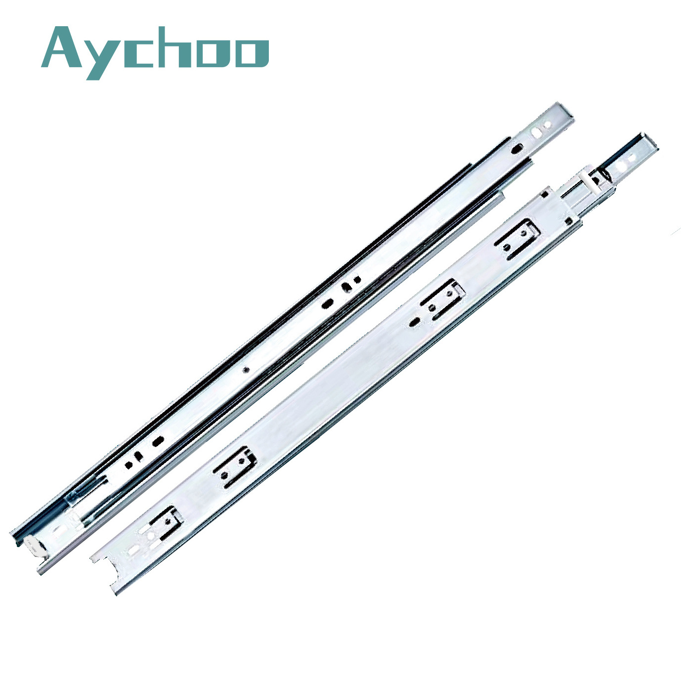 New Product Full Extension Interlock Drawer Hardware Ball Bearing Anti Tilt Drawer Slides