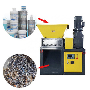 Automation Heavy Duty Double Shaft Scrap Shredder Tire Plastic Metal Plastic Wood Industrial Shredder