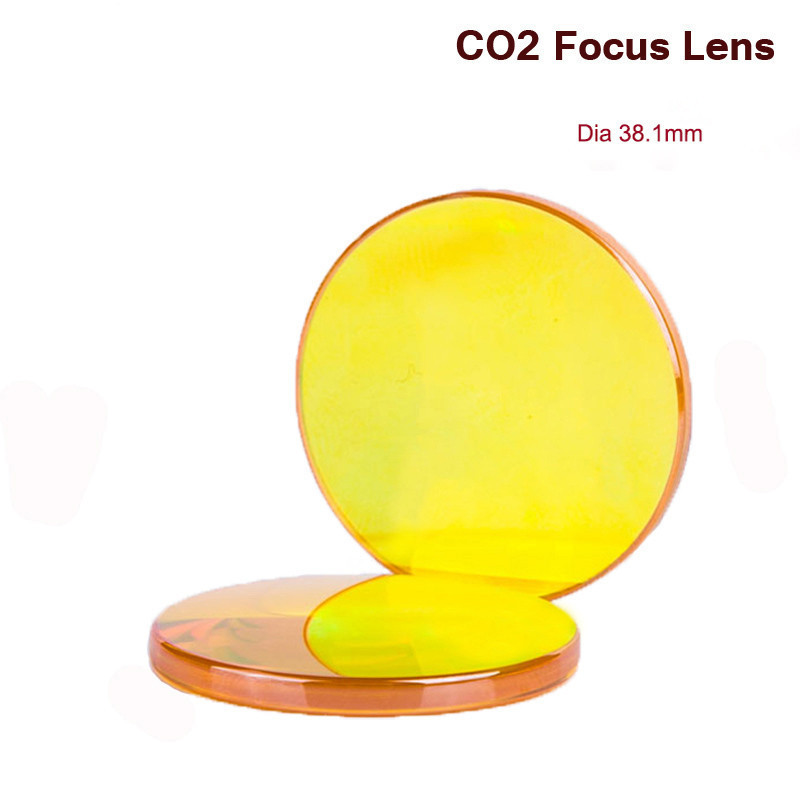 Dia.18 19.05 20mm FL38.1mm 50.8 63.5 75 100 127mm Focus Lens CO2 Laser Lens for Laser Engraving Cutting