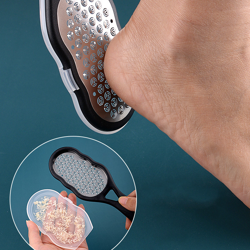 Hot Selling Eco-friendly Foot Care Pedicure Scraper Wet And Dry Dead Hard Skin Remover Metal Foot File