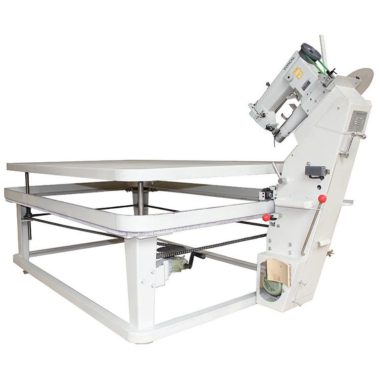 Multi-Purpose easy to operatefull-featured 5.5-1.6M/min automatic mattress tape edge closing banding machine