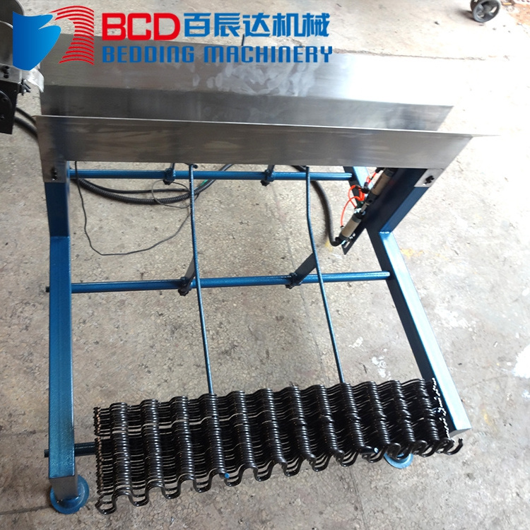 New arrival stable performance automatic wire bending machine for mattress pocket spring making machine for industrial