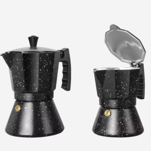 New Design Gradient Colored Moka Pot, Stovetop Italian Coffee Maker Mini Aluminum Coffee Maker Moka Pot Aluminum Induction