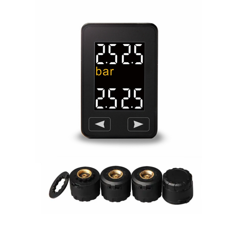 small screen tire pressure monitor system TPMS 528C with External sensors for Honda