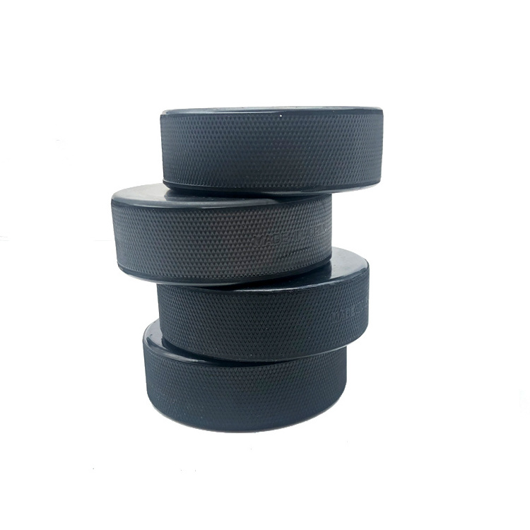 wholesale official custom print or blank promotional cheap rubber ice hockey pucks in bulk