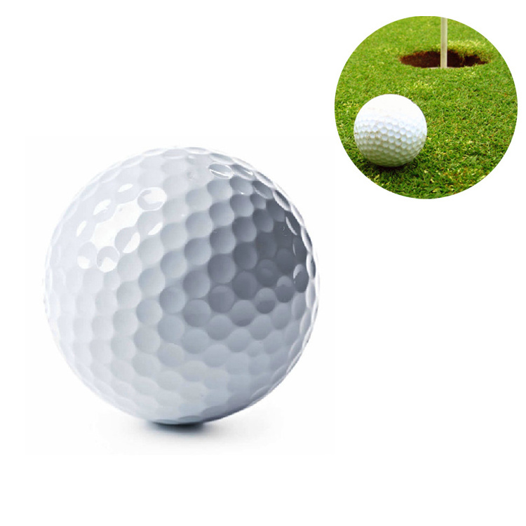 cheap 2 pieces 3 pieces durable custom color logo printed driving range OEM logo golf range balls