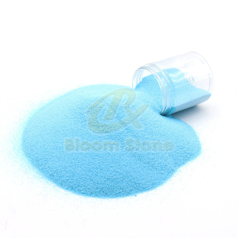 Ocean Blue Colored Sand Dyed Sand For Children Painting and sandbox sand for Play