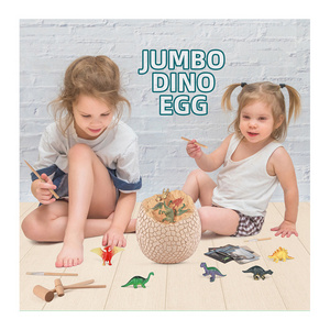 New Arrival Archaeology Jumbo Dinosaur Egg Toys Dino Egg Kid Digging Educational Toy Excavation Set Fossil Dinosaur Toys