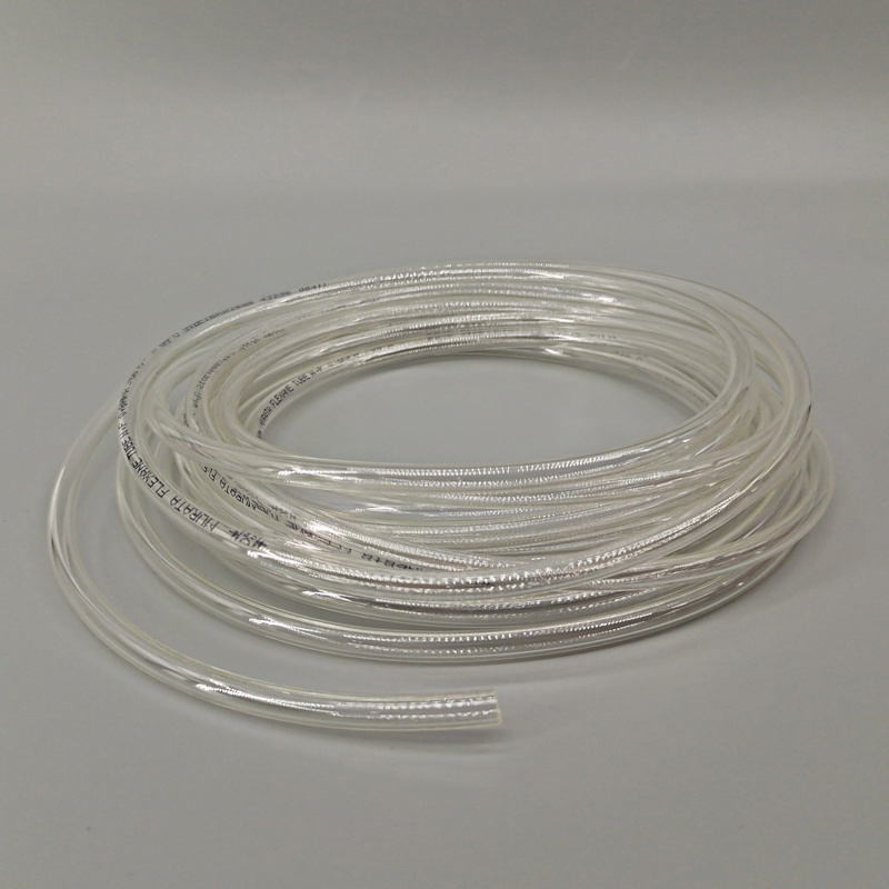 Air Oil Water Food Grade PU Clear Hose Pipe Vinyl Tubing Reinforced Flexible Plastic Transparent Hose