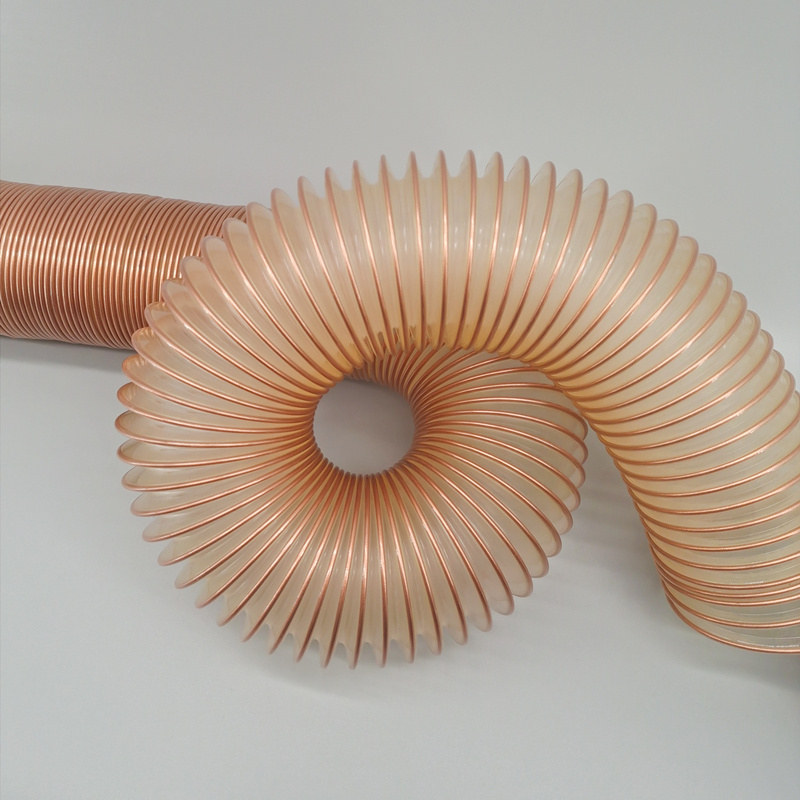 Ventilation dust collection pipe 6 inch Flexible PU air duct Hose