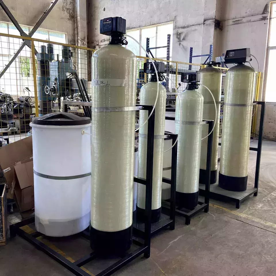 Salt Water Treatment Machine Water Softening Device Auto Control Water Softener