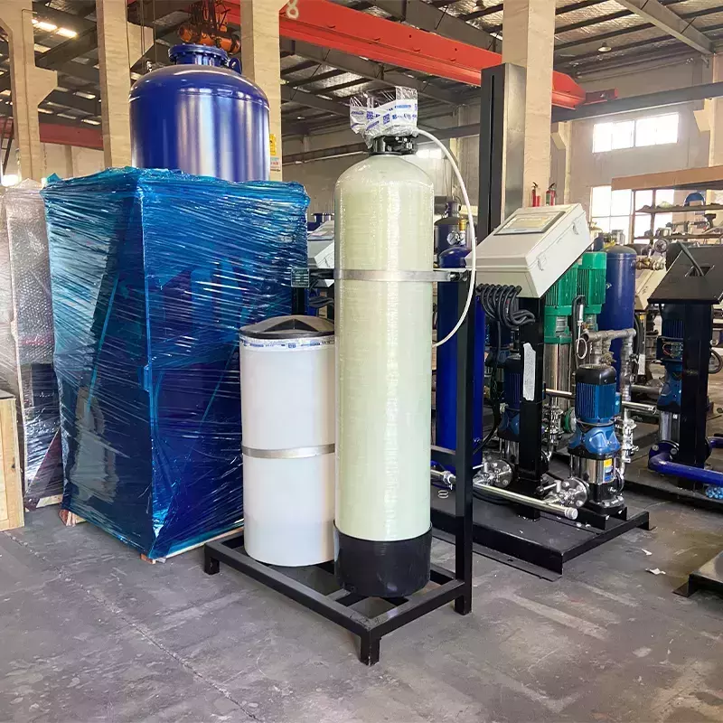 Salt Water Treatment Machine Water Softening Device Auto Control Water Softener