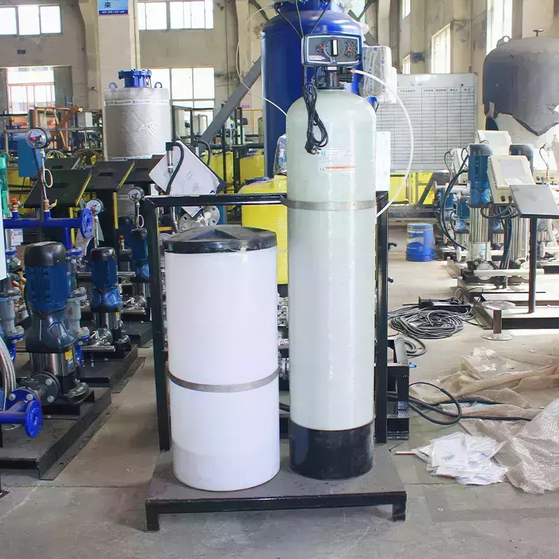 Salt Water Treatment Machine Water Softening Device Auto Control Water Softener