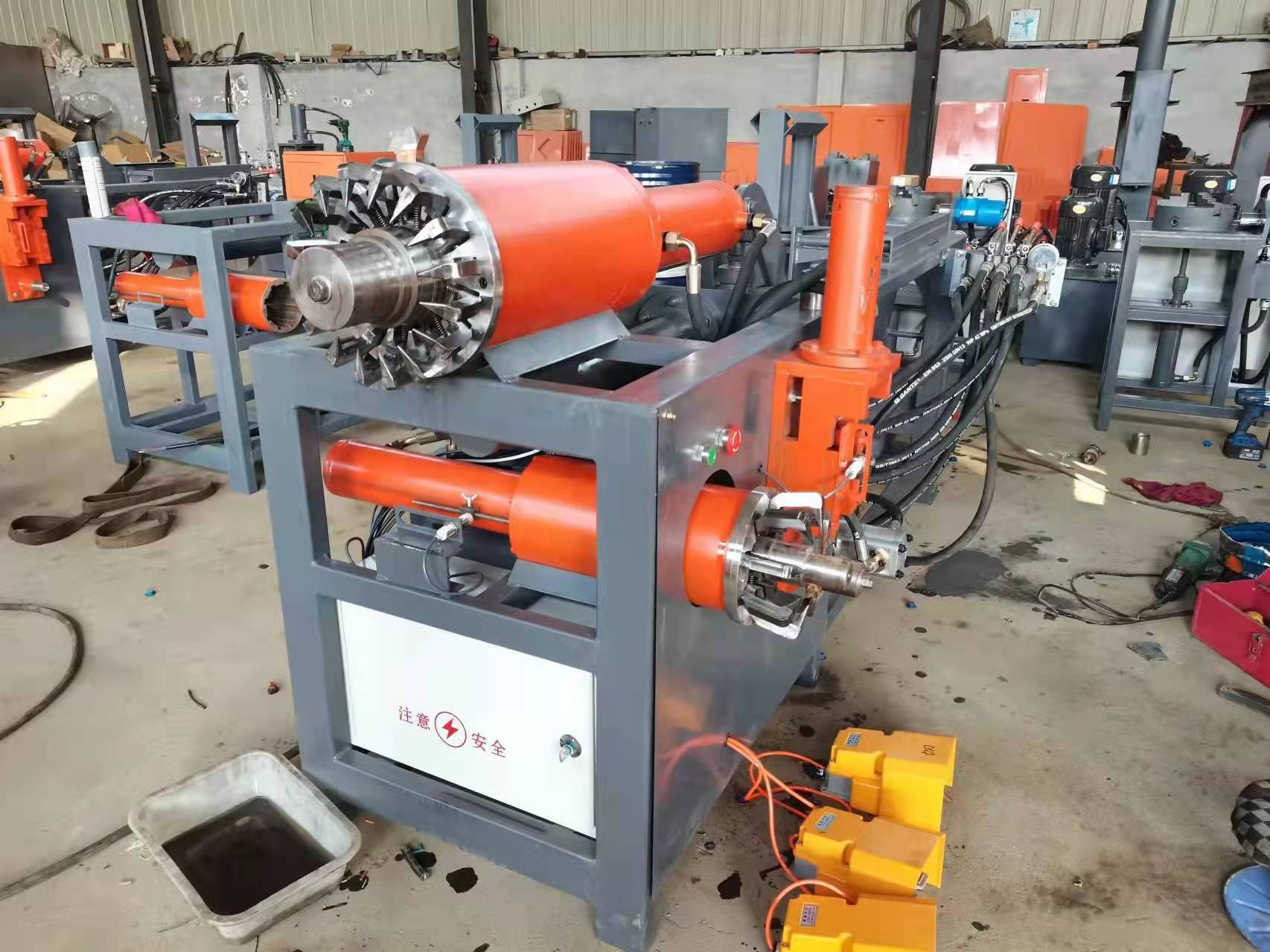 Electric Motor Rotor Wrecker Recycling Machine Motor Stator Winding And Peeling Machine