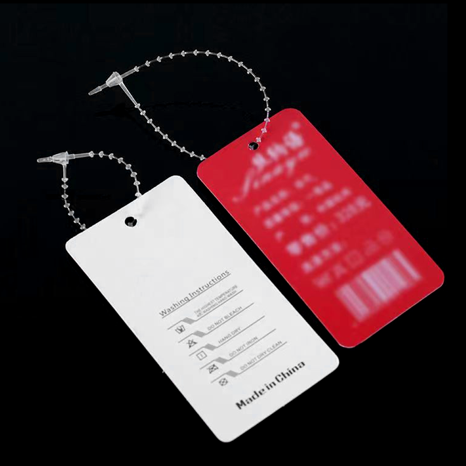 Ready to Ship 1000pcs/bag PP Plastic Pearl Lock Loop Pin Garment Accessories Security PVC Tag Pin