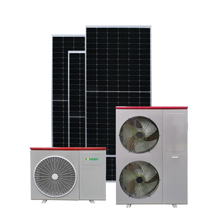 Solar Heat Pump Air to Water 65000btu Dc Inverter Compressor EVI Technology Heat Pump Water Heaters