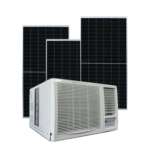 SOENERGY Ac/Dc Solar Power Window Air Conditioner 12000btu&18000btu Portable Air Conditioner Window