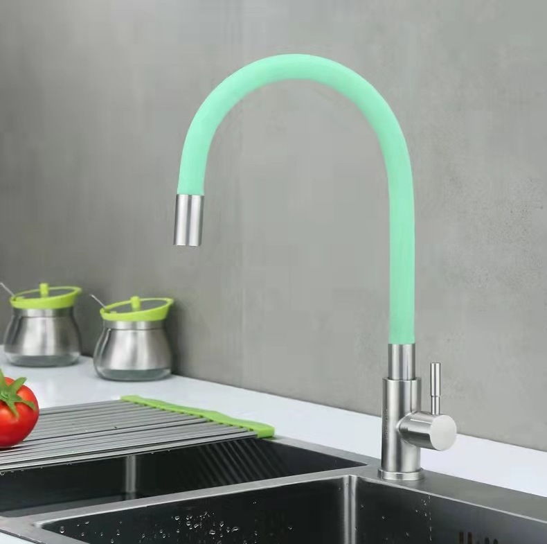 Hot Sale 720 Degrees Rotatable Kitchen Mixer Taps Flexible Hose Pull Down Kitchen Sink Faucet