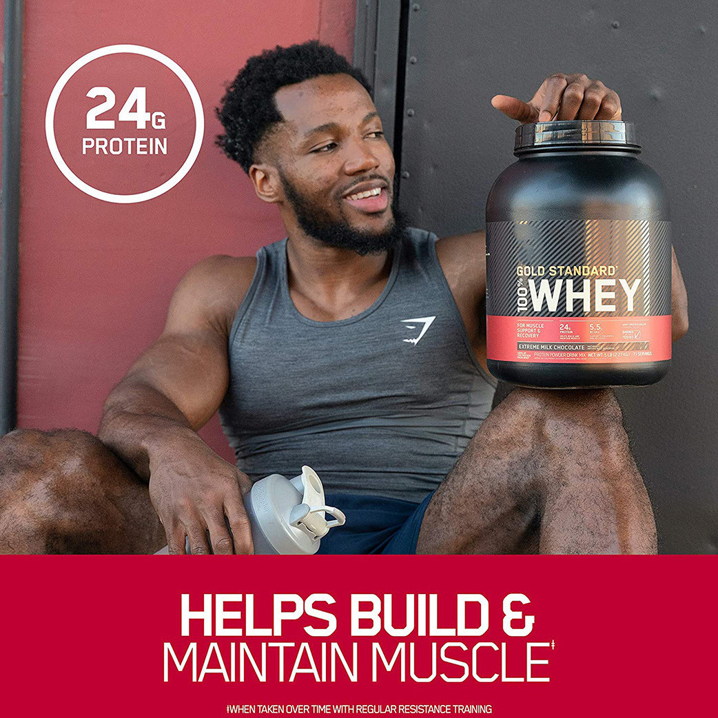 Organic Whey Protein Powder From France Vanilla Milk Chocolate Protein Isolate Powder Dietary Supplement For Muscle Building