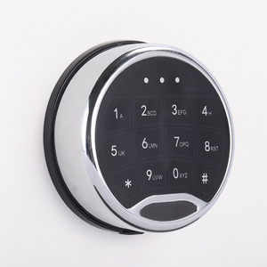 Top quality round shape keyless cabinet lock smart single password safe box lock