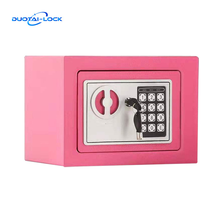 Steel durable gun money deposit key safe box/safe locker