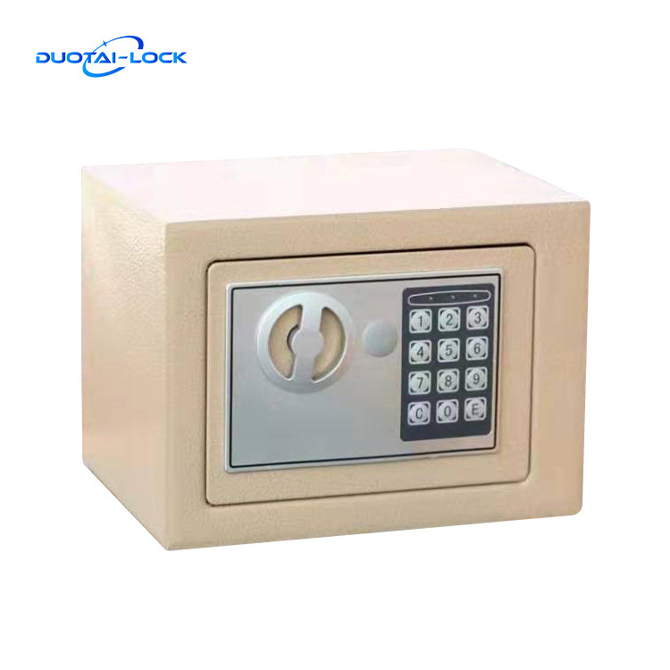 Steel durable gun money deposit key safe box/safe locker