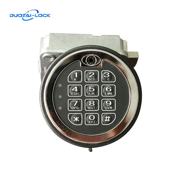 High Security Mechanical Digital Lock Electron Steel Safe Lock With Key