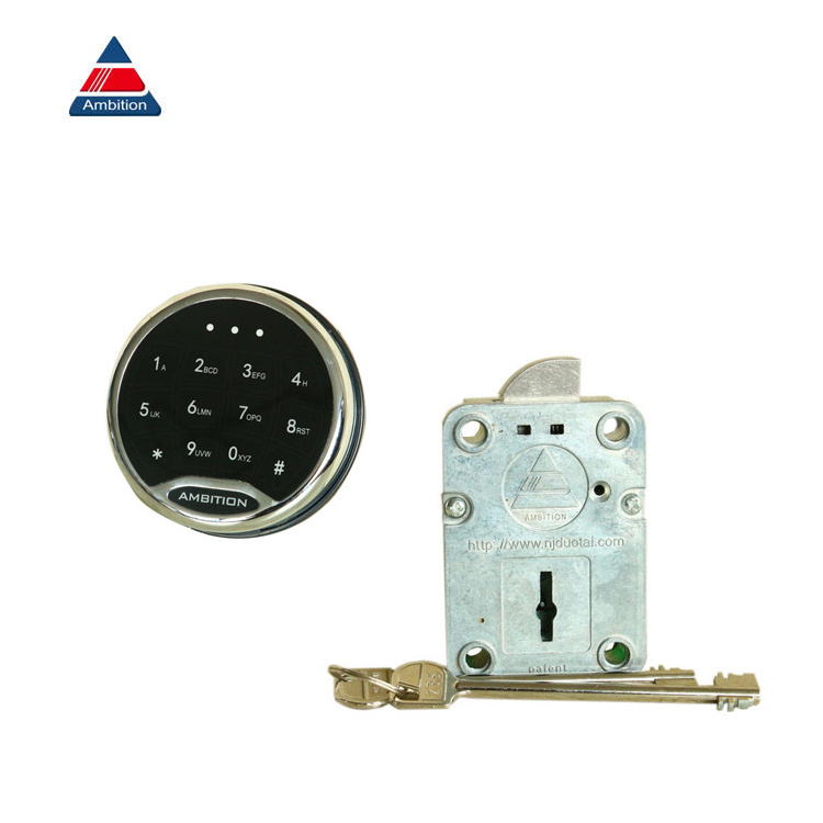 Steel Heavy Duty Mechanical Combination Lock Safe Digit Keypad Lock For Safe