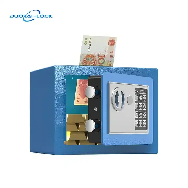 Factory Direct 3kgs Mini Digital Safe Box Smart Anti-Theft Secret Safe With Combination Lock Key Safe Box