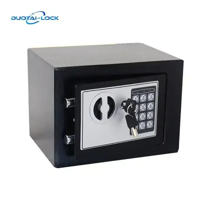 Factory Direct 3kgs Mini Digital Safe Box Smart Anti-Theft Secret Safe With Combination Lock Key Safe Box