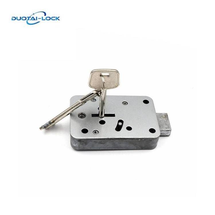 Double Key Zinc Alloy Small Box Safe Lock for Safe Deposit Box/ Gun Safe