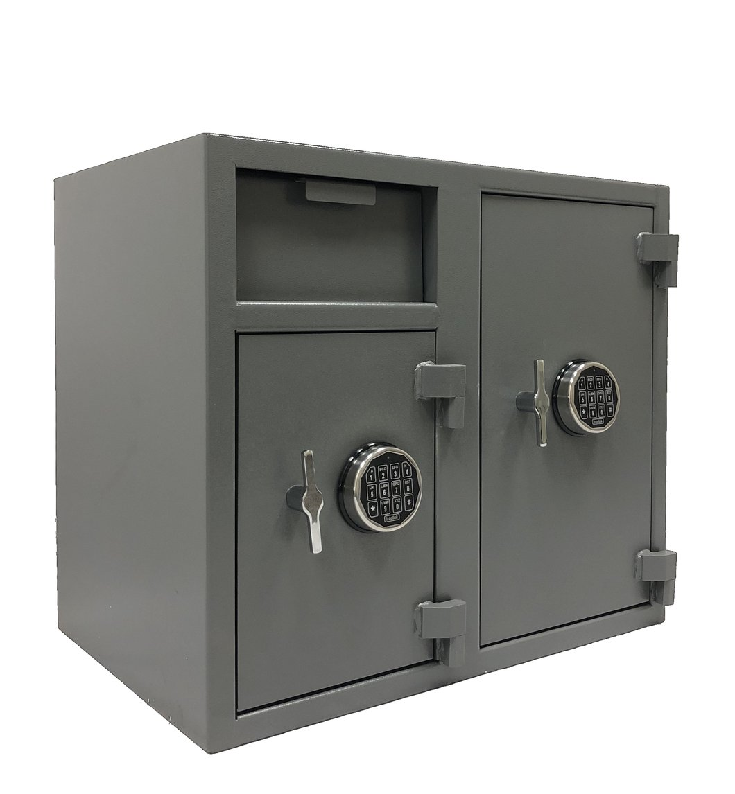 Customized  Money Drop Double Door  Safe Box With Lock Cash Box Money  Hidden Safe Box For  Bank Shop