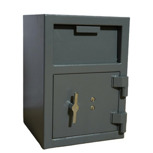 Professional Grade All steel Security  Bank Office Shop  Cash Money Drop Safe Deposit Box With Mechanical Key