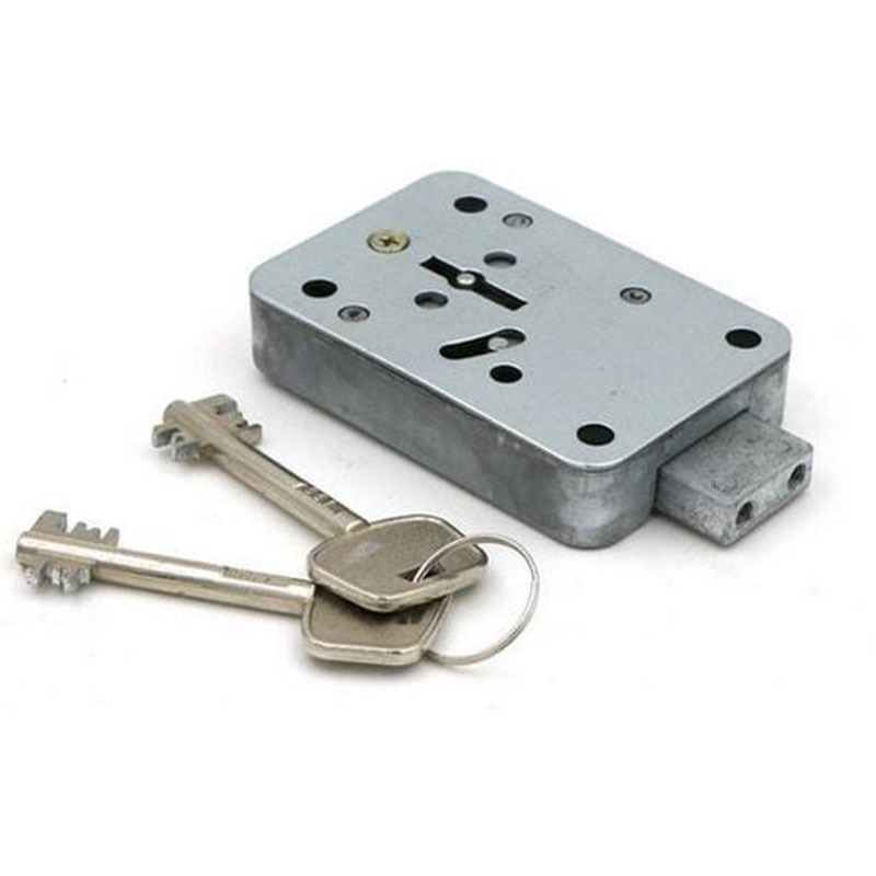 Double Key Zinc Alloy Small Box Safe Lock for Safe Deposit Box/ Gun Safe