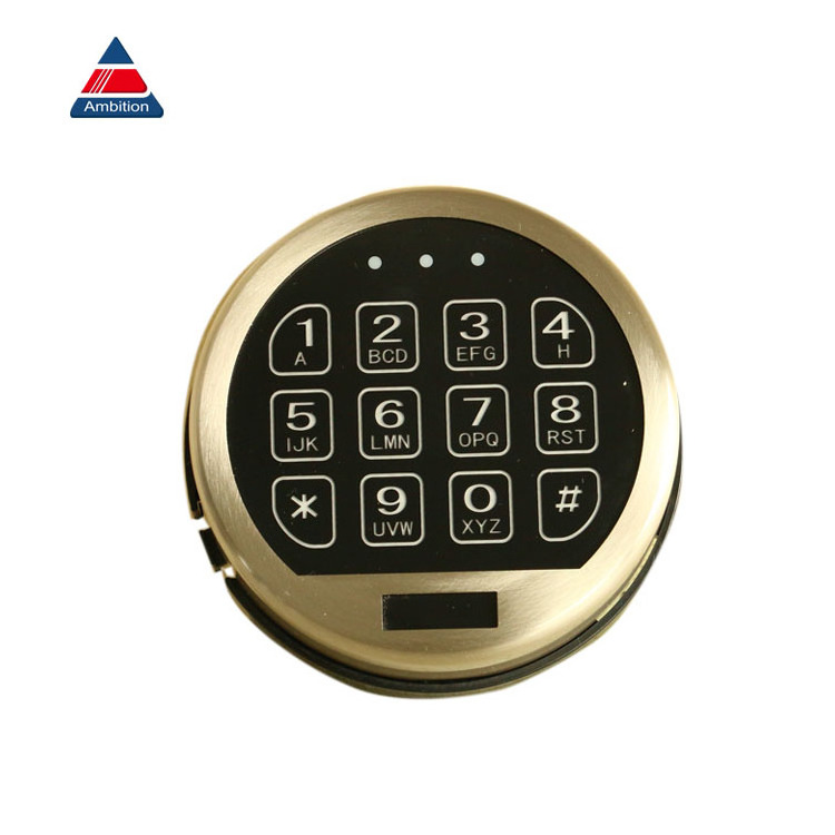 Practical electronic keypad combination locker lock