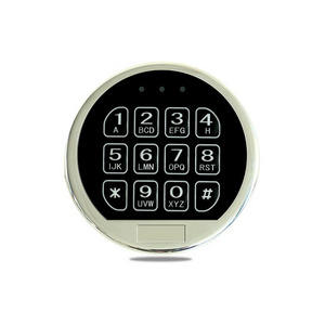 2023 Factory Price Zinc Alloy Electronic keypad combination lock for gun safe deposit safe With Keys