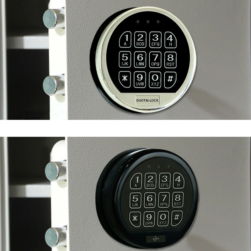 2023 Factory Price Zinc Alloy Electronic keypad combination lock for gun safe deposit safe With Keys