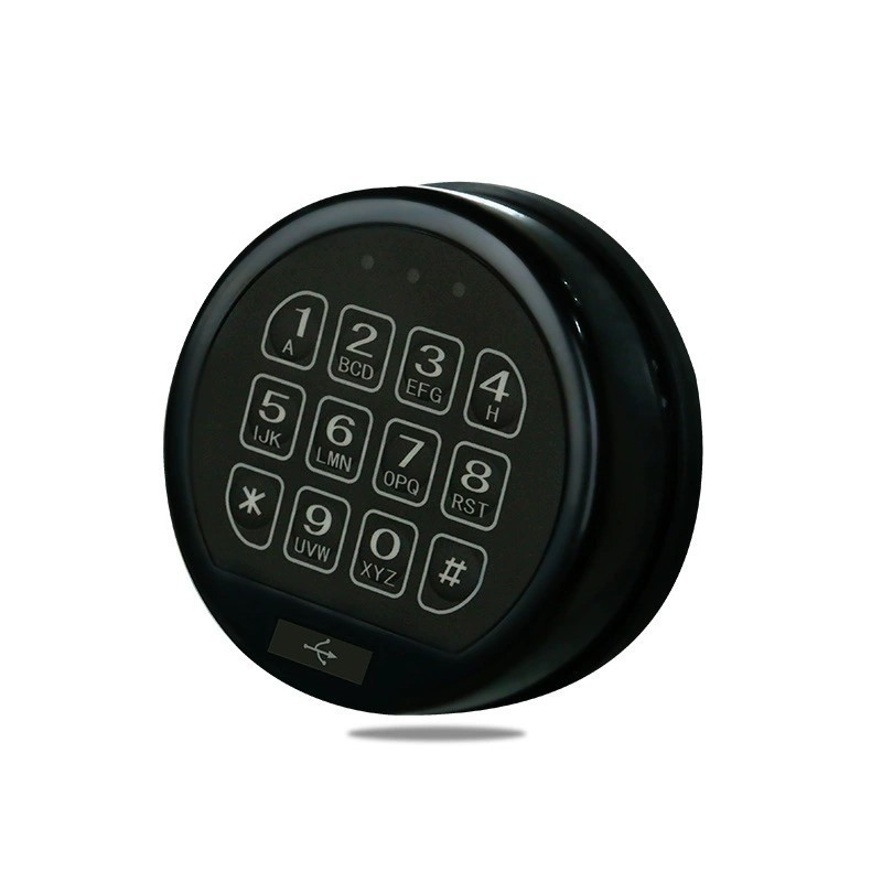 2023 Factory Price Zinc Alloy Electronic keypad combination lock for gun safe deposit safe With Keys