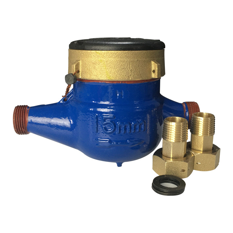 Wholesale and Low Price DN15 Brass Multi-jet Mechanical Wet Type Water Meter