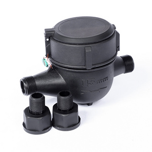 High-quality Multi Jet Dry Type Cold Black Nylon Plastic Water Meter