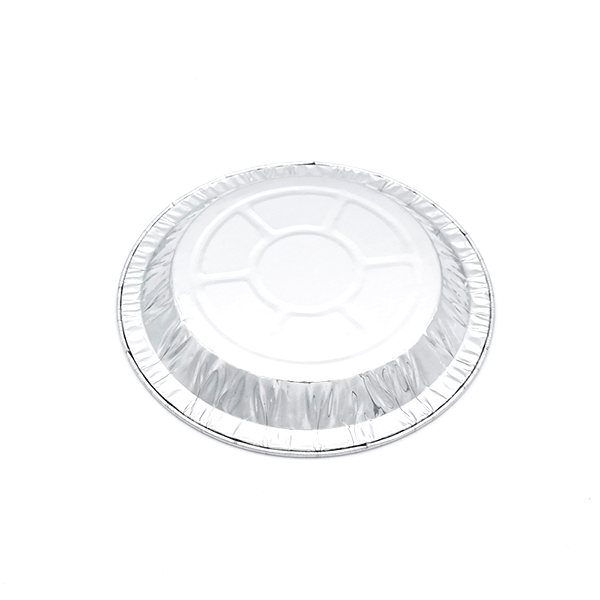 Aluminum disposable plates baking use round shallow aluminum foil pie pans food tray