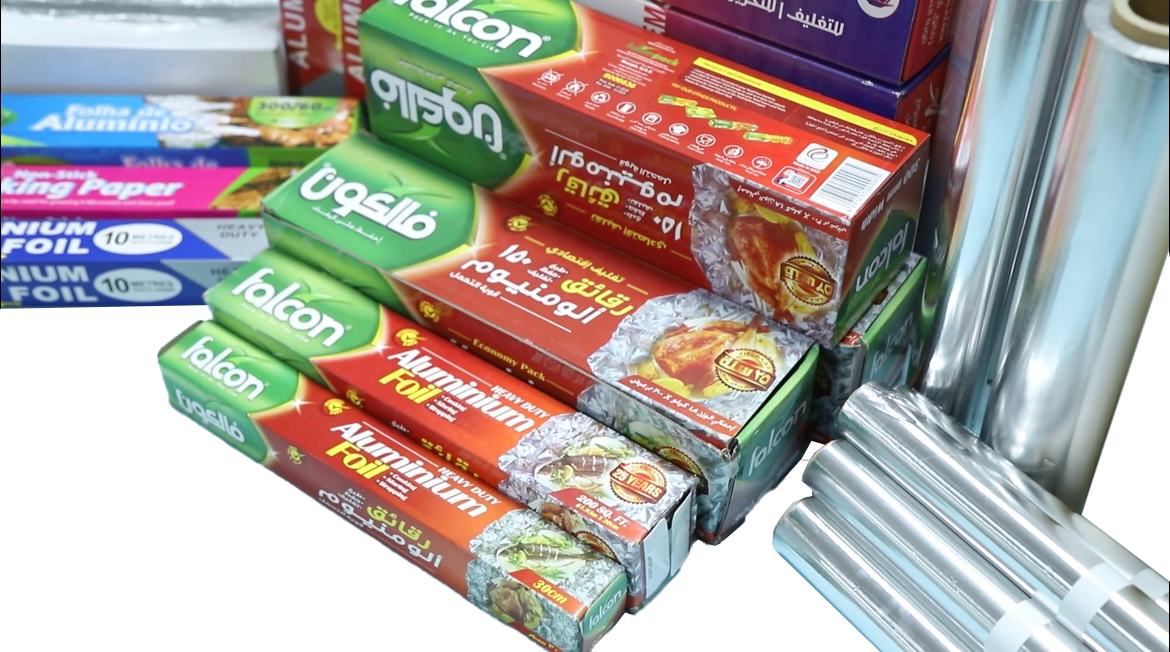 5m 200sq.ft. Falcon Aluminium Foil Paper For Cooking Foil Aluminum High Quality Food Grade Aluminum Foil For Cook