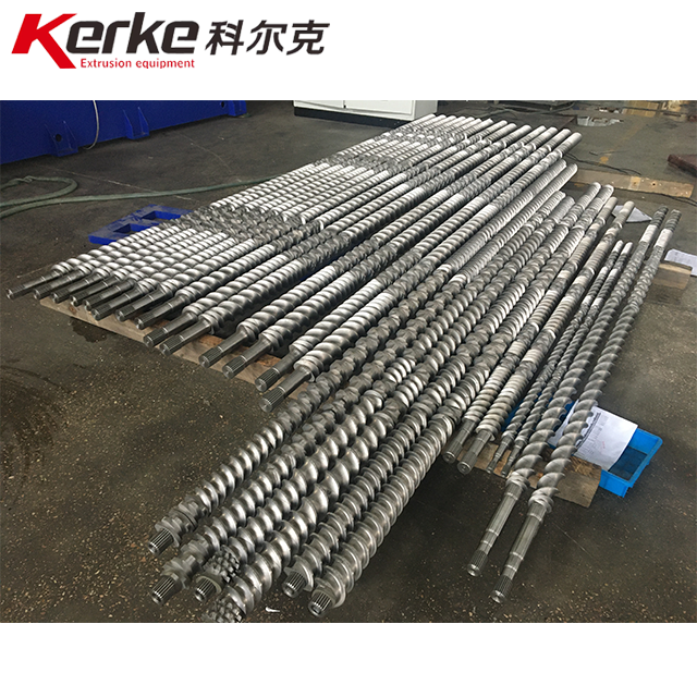 W6Mo5Cr4V2 high quality twin screw extruder screw and barrel