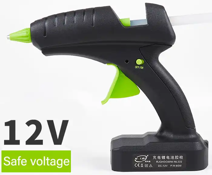 L-BD-06001 18V Electric Li-ion Battery Cordless Hot Melt Glue Gun with Glue Sticks