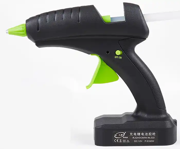 L-BD-06001 18V Electric Li-ion Battery Cordless Hot Melt Glue Gun with Glue Sticks