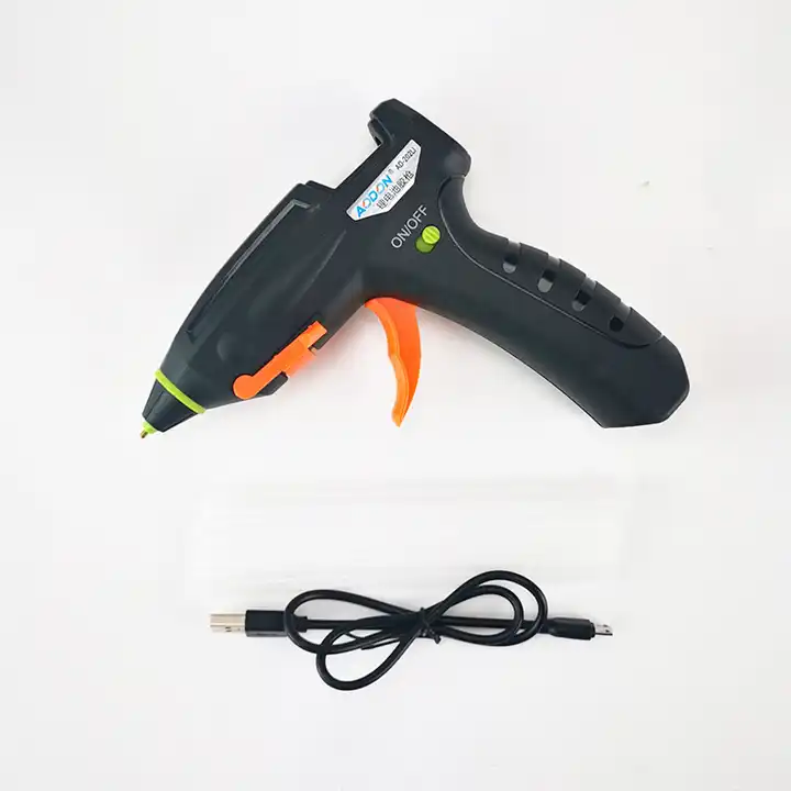 3.7v 2400mah usb charger cordless charging glue gun hot glue gun Lithium electric Mini small DIY tool Household tools