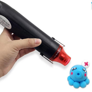 Mini Heat Gun Electric Phone Repair Heat Tool Compact Hot Air Gun for DIY Embossing Shrink Wrap Drying Paint 110V/220V