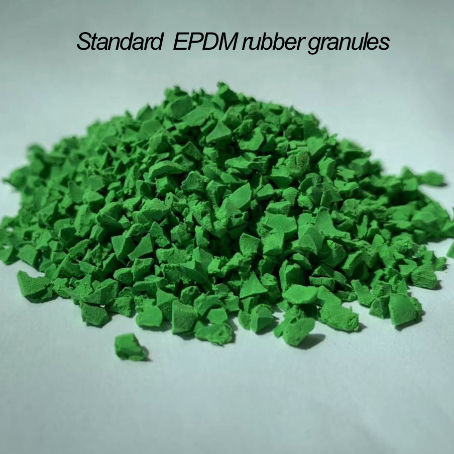 cheap recycled rubber granules infilling the artificial grass FN-I-24032803